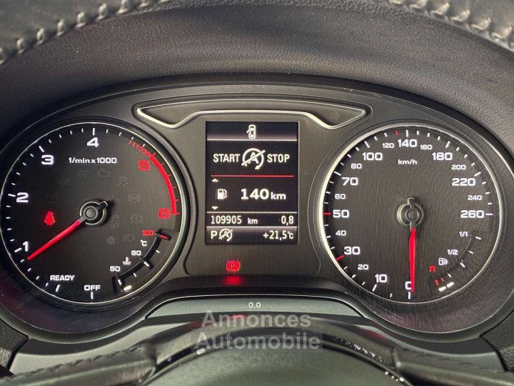 Audi A3 Sportback 16TDi SPORT-GPS-LED-JANTES19-PDC - 18