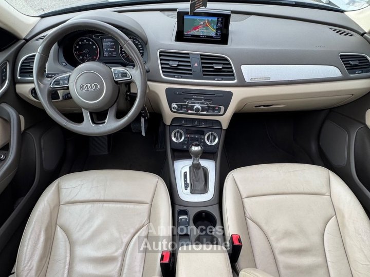 Audi Q3 20 tfsi 210ch ambiente luxe quattro s-tronic bva radar av-ar toit ouvrant bluetooth - 8