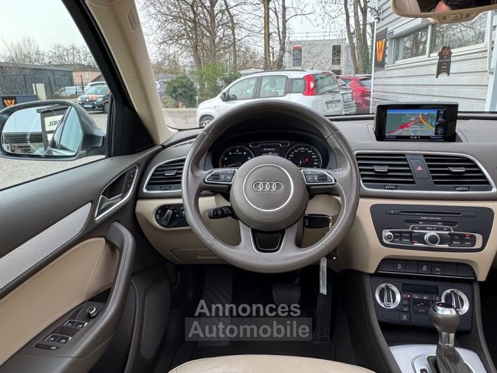Audi Q3 20 tfsi 210ch ambiente luxe quattro s-tronic bva radar av-ar toit ouvrant bluetooth - 13