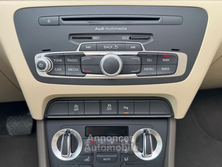 Audi Q3 20 tfsi 210ch ambiente luxe quattro s-tronic bva radar av-ar toit ouvrant bluetooth - 15