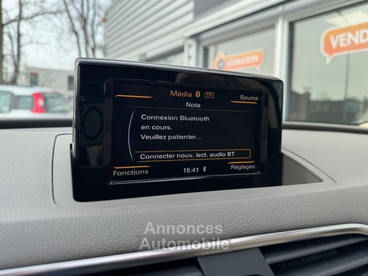Audi Q3 20 tfsi 210ch ambiente luxe quattro s-tronic bva radar av-ar toit ouvrant bluetooth - 20