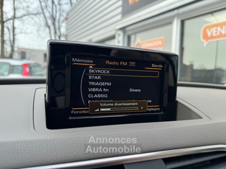 Audi Q3 20 tfsi 210ch ambiente luxe quattro s-tronic bva radar av-ar toit ouvrant bluetooth - 23