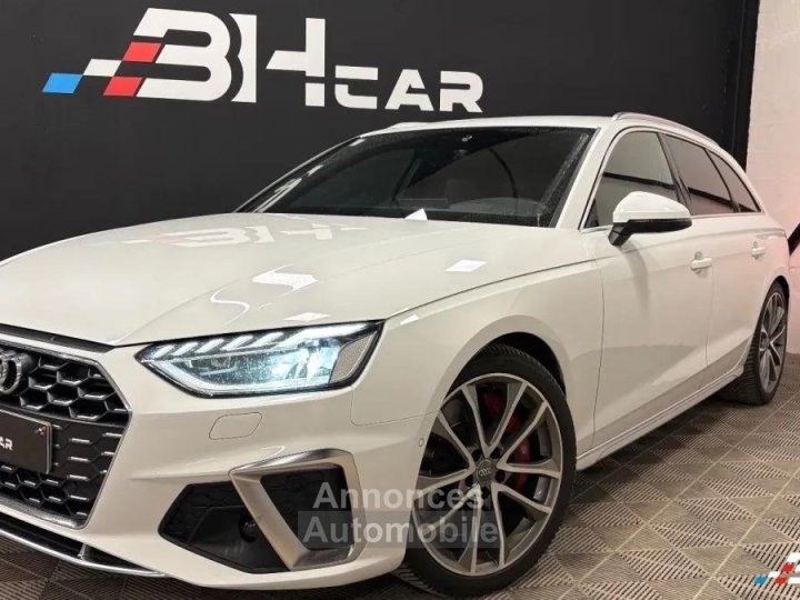 Audi S4 AVANT 30 TDI 345 QUATTRO - 2019 - 119000km - Bo&icirc;te auto - Suivi COMPLET - Cam&eacute;ra 360&deg; - 1