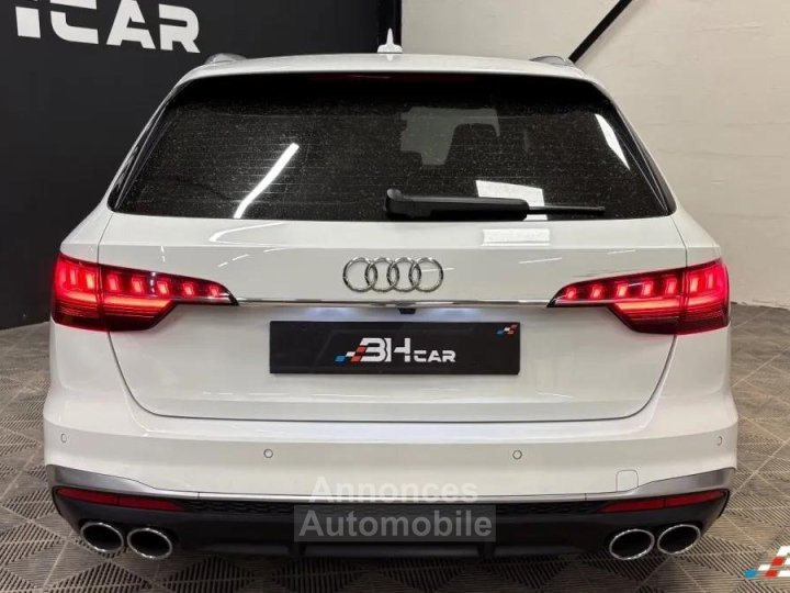 Audi S4 AVANT 30 TDI 345 QUATTRO - 2019 - 119000km - Bo&icirc;te auto - Suivi COMPLET - Cam&eacute;ra 360&deg; - 4