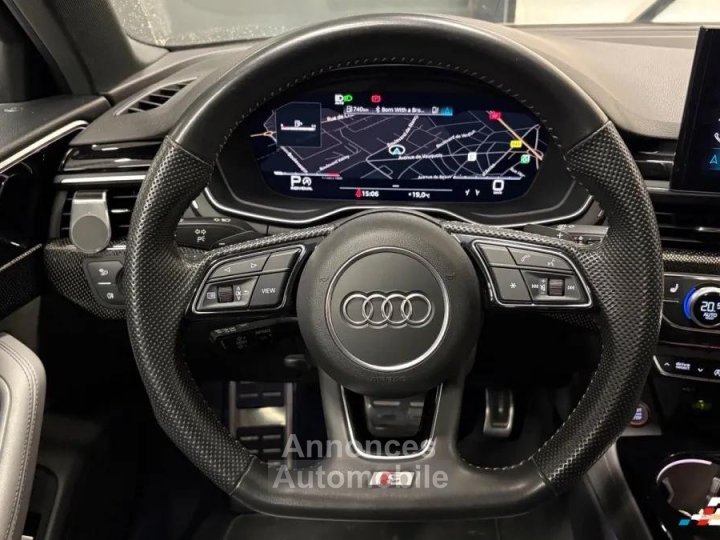 Audi S4 AVANT 30 TDI 345 QUATTRO - 2019 - 119000km - Bo&icirc;te auto - Suivi COMPLET - Cam&eacute;ra 360&deg; - 15
