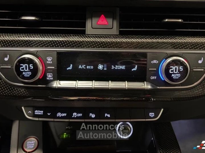 Audi S4 AVANT 30 TDI 345 QUATTRO - 2019 - 119000km - Bo&icirc;te auto - Suivi COMPLET - Cam&eacute;ra 360&deg; - 22