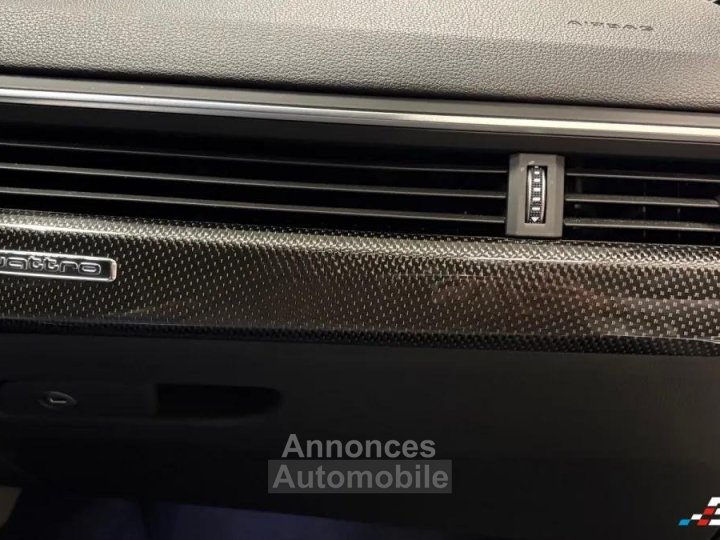 Audi S4 AVANT 30 TDI 345 QUATTRO - 2019 - 119000km - Bo&icirc;te auto - Suivi COMPLET - Cam&eacute;ra 360&deg; - 24