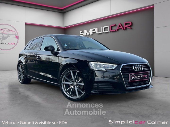 Audi A3 Sportback 20 TDI 150 S Tronic 7 Jantes 19 Feux Xenon Garantie 12 Mois - 1