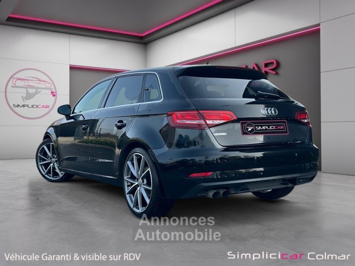 Audi A3 Sportback 20 TDI 150 S Tronic 7 Jantes 19 Feux Xenon Garantie 12 Mois - 3