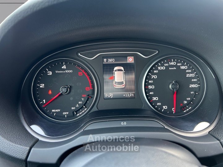 Audi A3 Sportback 20 TDI 150 S Tronic 7 Jantes 19 Feux Xenon Garantie 12 Mois - 9