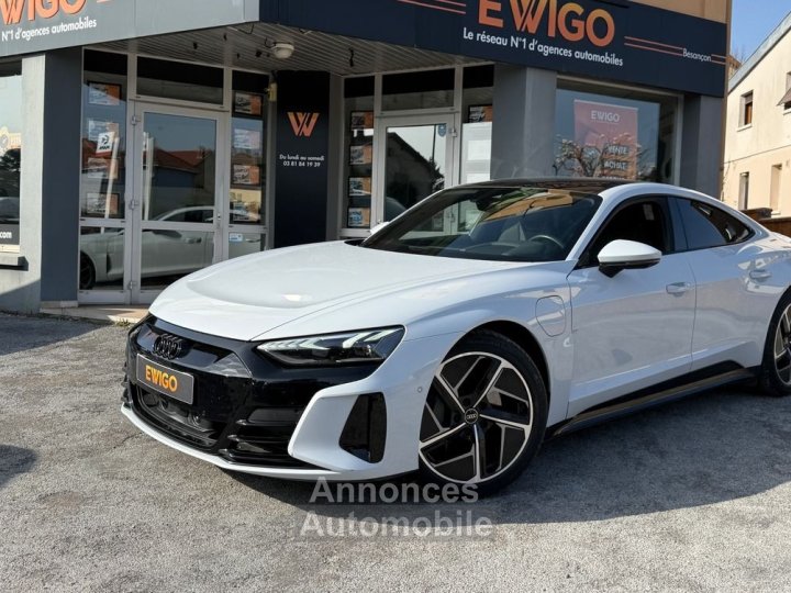 Audi e-tron GT electric 475 ch 93 kwh quattro gris suzuka - 1