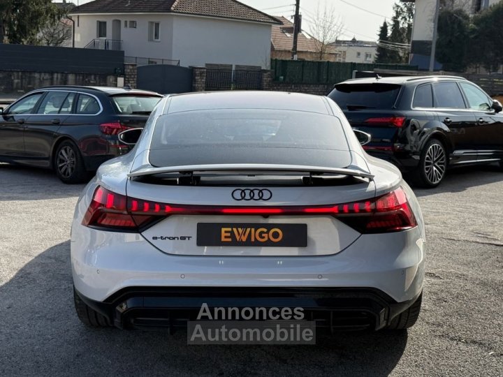 Audi e-tron GT electric 475 ch 93 kwh quattro gris suzuka - 6