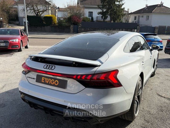 Audi e-tron GT electric 475 ch 93 kwh quattro gris suzuka - 7