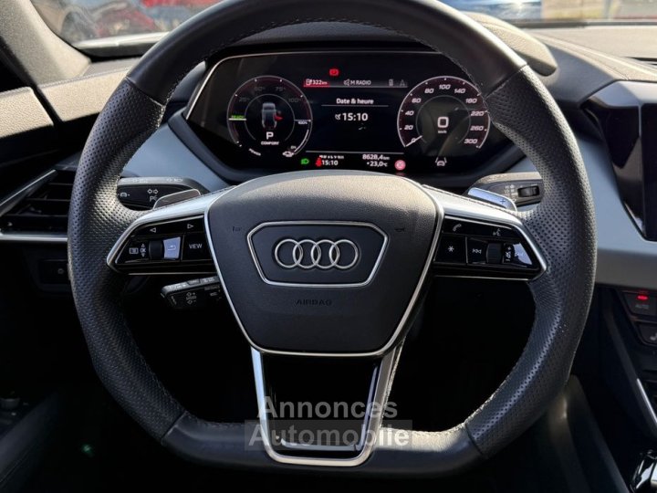 Audi e-tron GT electric 475 ch 93 kwh quattro gris suzuka - 16