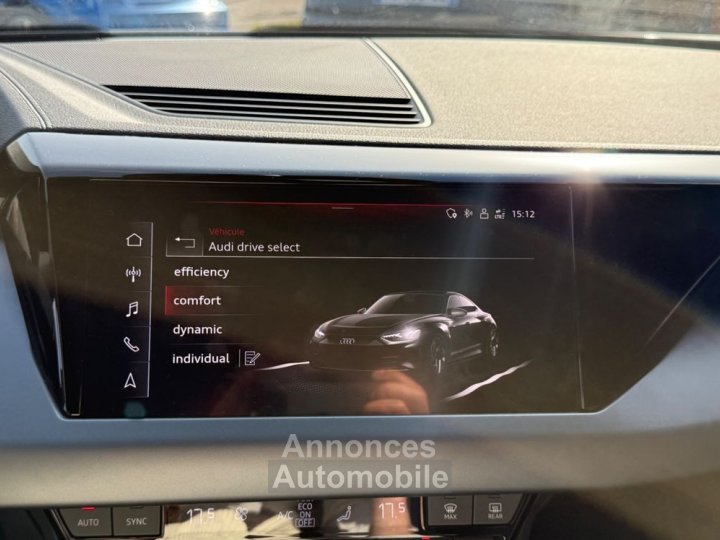 Audi e-tron GT electric 475 ch 93 kwh quattro gris suzuka - 27