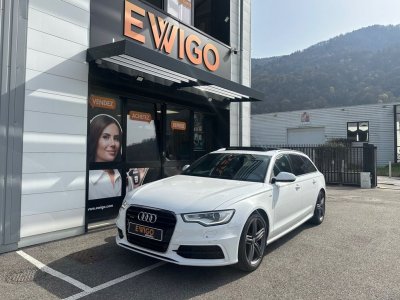Audi A6 avant 3l tdi v6 245ch s-line quattro toit ouvrant panoramique + radars av-ar origine france   - 1