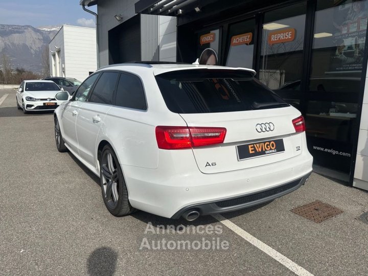 Audi A6 avant 3l tdi v6 245ch s-line quattro toit ouvrant panoramique + radars av-ar origine france - 5