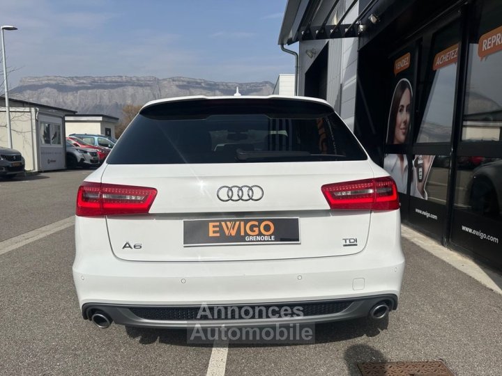 Audi A6 avant 3l tdi v6 245ch s-line quattro toit ouvrant panoramique + radars av-ar origine france - 6