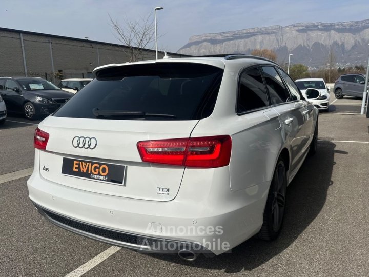 Audi A6 avant 3l tdi v6 245ch s-line quattro toit ouvrant panoramique + radars av-ar origine france - 7