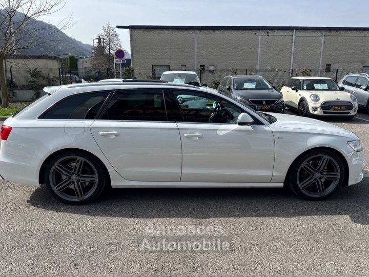 Audi A6 avant 3l tdi v6 245ch s-line quattro toit ouvrant panoramique + radars av-ar origine france - 8