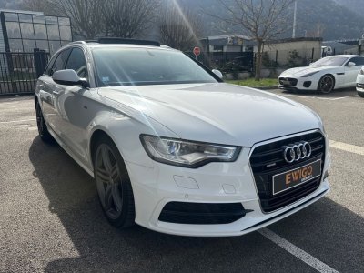 Audi A6 avant 3l tdi v6 245ch s-line quattro toit ouvrant panoramique + radars av-ar origine france   - 9