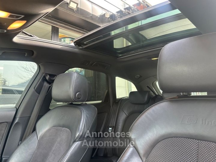 Audi A6 avant 3l tdi v6 245ch s-line quattro toit ouvrant panoramique + radars av-ar origine france - 11