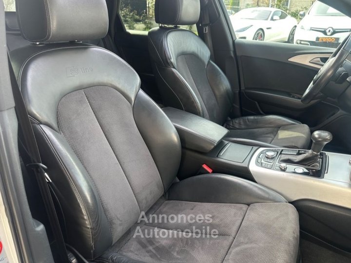 Audi A6 avant 3l tdi v6 245ch s-line quattro toit ouvrant panoramique + radars av-ar origine france - 15