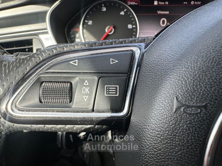 Audi A6 avant 3l tdi v6 245ch s-line quattro toit ouvrant panoramique + radars av-ar origine france - 21