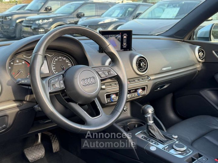 Audi A3 Cabriolet Cam&eacute;ra Sg chauff Cuir - 13