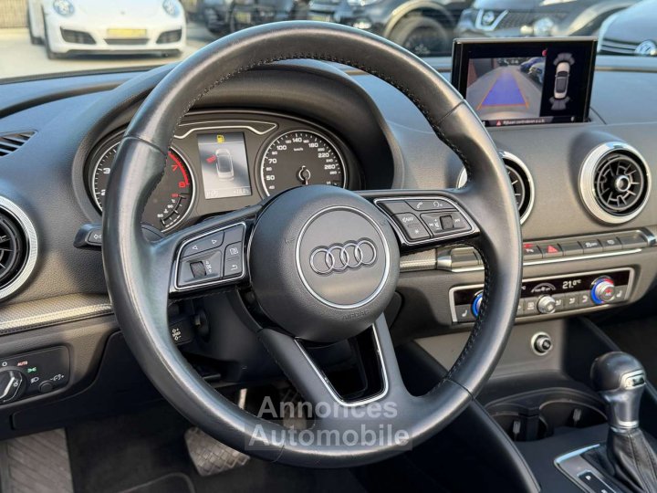 Audi A3 Cabriolet Cam&eacute;ra Sg chauff Cuir - 14