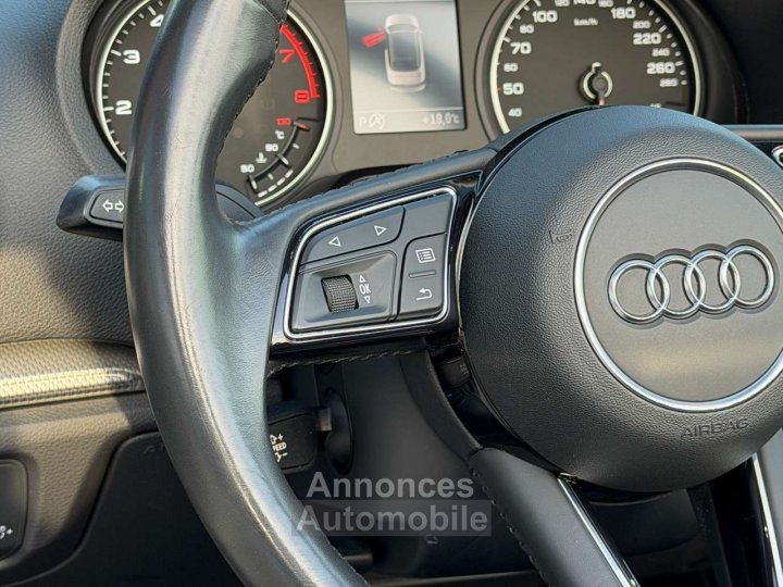 Audi A3 Cabriolet Cam&eacute;ra Sg chauff Cuir - 15