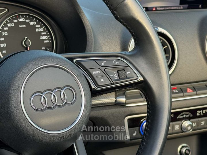 Audi A3 Cabriolet Cam&eacute;ra Sg chauff Cuir - 16