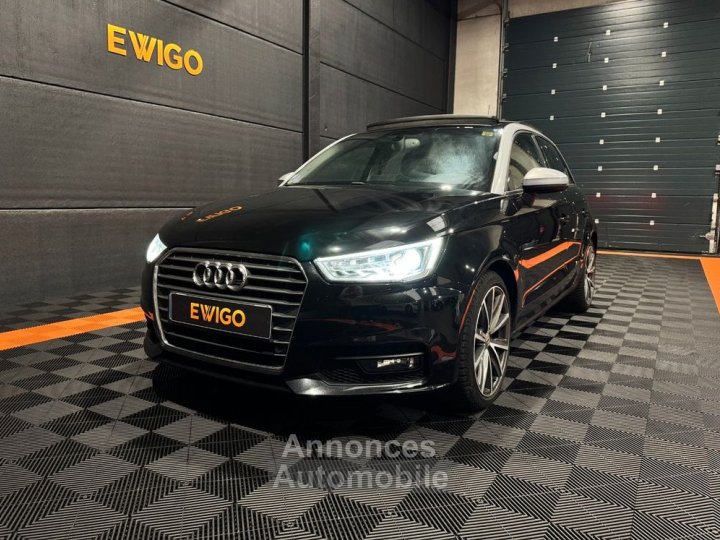 Audi A1 Sportback 14 tfsi 125 ch stronic 7 ambition luxe ja 17 cuir toit ouvrant feux led garantie 6 mois - 1