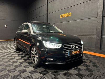 Audi A1 Sportback 14 tfsi 125 ch stronic 7 ambition luxe ja 17 cuir toit ouvrant feux led garantie 6 mois   - 16