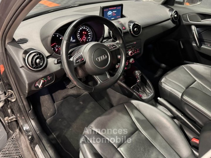 Audi A1 Sportback 14 tfsi 125 ch stronic 7 ambition luxe ja 17 cuir toit ouvrant feux led garantie 6 mois - 27