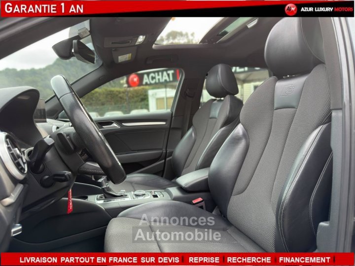 Audi A3 III 14 TFSI CoD 150ch S line S tronic 7 - 11
