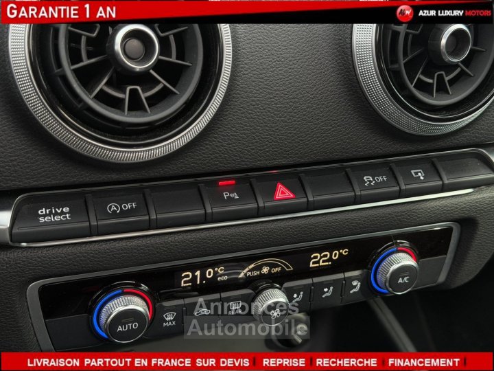 Audi A3 III 14 TFSI CoD 150ch S line S tronic 7 - 19