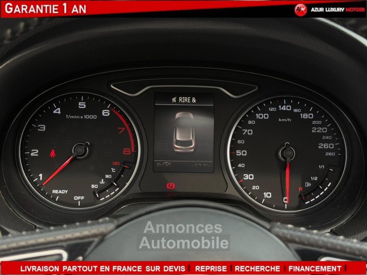 Audi A3 III 14 TFSI CoD 150ch S line S tronic 7 - 23