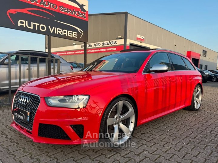 Audi RS4 AVANT V8 42 FSI 450 QUATTRO S-TRONIC &ndash; TOIT PANO BANG & OLUFSEN SUIVI - 1
