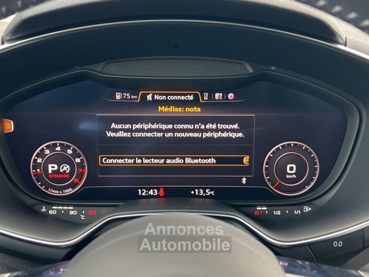 Audi TT COUPE Coup&eacute; 20 TFSI 230 S tronic 6 S line - 20