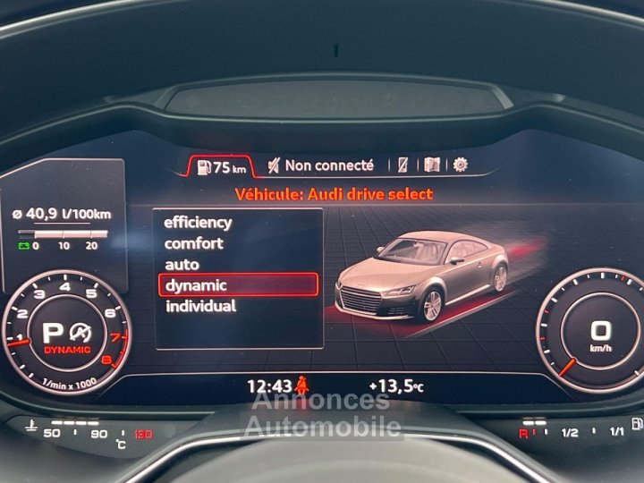 Audi TT COUPE Coup&eacute; 20 TFSI 230 S tronic 6 S line - 21