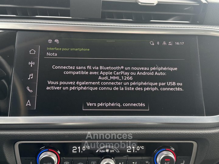 Audi Q3 35 TFSI 150 ch S tronic 7 Business Executive - 26