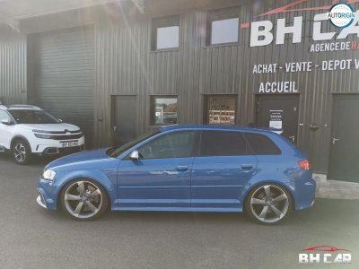 Audi RS3 SPORTBACK 25 TFSI 340CV QUATTRO S-TRONIC Si&egrave;ges F1 Bleu Sprint Echappement Clapets   - 2