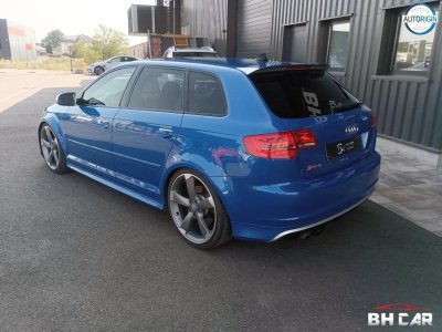 Audi RS3 SPORTBACK 25 TFSI 340CV QUATTRO S-TRONIC Si&egrave;ges F1 Bleu Sprint Echappement Clapets   - 3