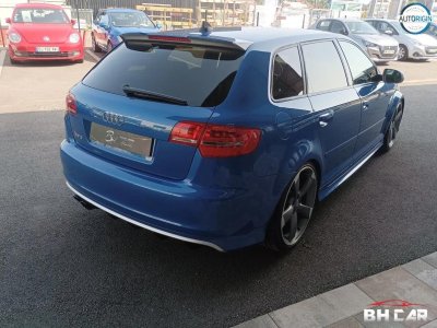 Audi RS3 SPORTBACK 25 TFSI 340CV QUATTRO S-TRONIC Si&egrave;ges F1 Bleu Sprint Echappement Clapets   - 5