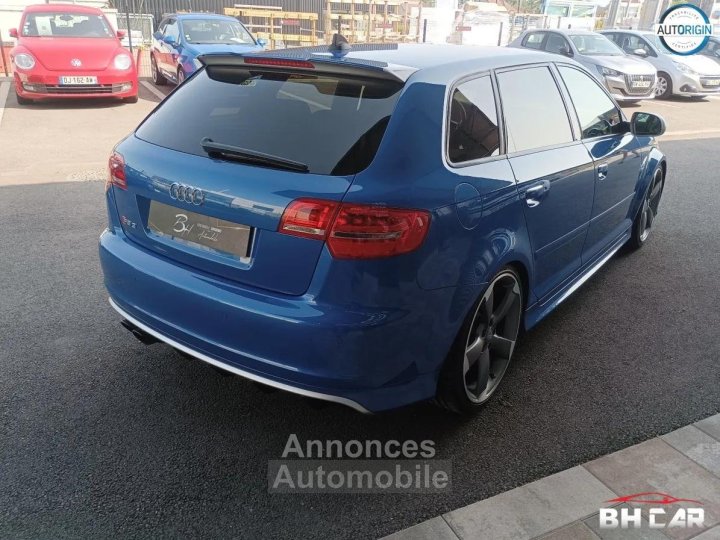 Audi RS3 SPORTBACK 25 TFSI 340CV QUATTRO S-TRONIC Si&egrave;ges F1 Bleu Sprint Echappement Clapets - 5
