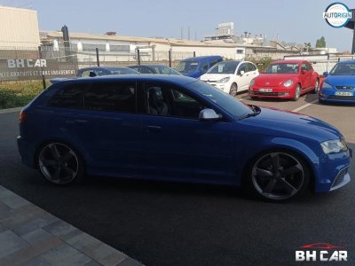 Audi RS3 SPORTBACK 25 TFSI 340CV QUATTRO S-TRONIC Si&egrave;ges F1 Bleu Sprint Echappement Clapets   - 6