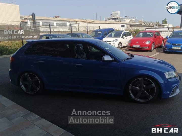 Audi RS3 SPORTBACK 25 TFSI 340CV QUATTRO S-TRONIC Si&egrave;ges F1 Bleu Sprint Echappement Clapets - 6