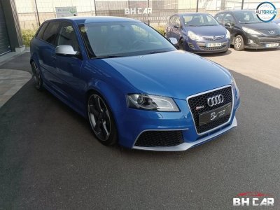 Audi RS3 SPORTBACK 25 TFSI 340CV QUATTRO S-TRONIC Si&egrave;ges F1 Bleu Sprint Echappement Clapets   - 7