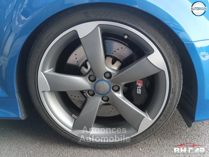 Audi RS3 SPORTBACK 25 TFSI 340CV QUATTRO S-TRONIC Si&egrave;ges F1 Bleu Sprint Echappement Clapets - 13
